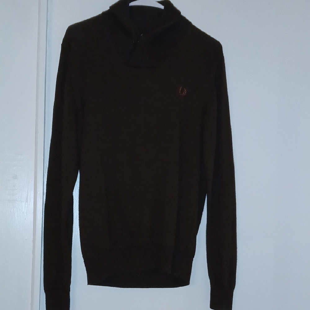 Fred Perry Dark Brown Sweater